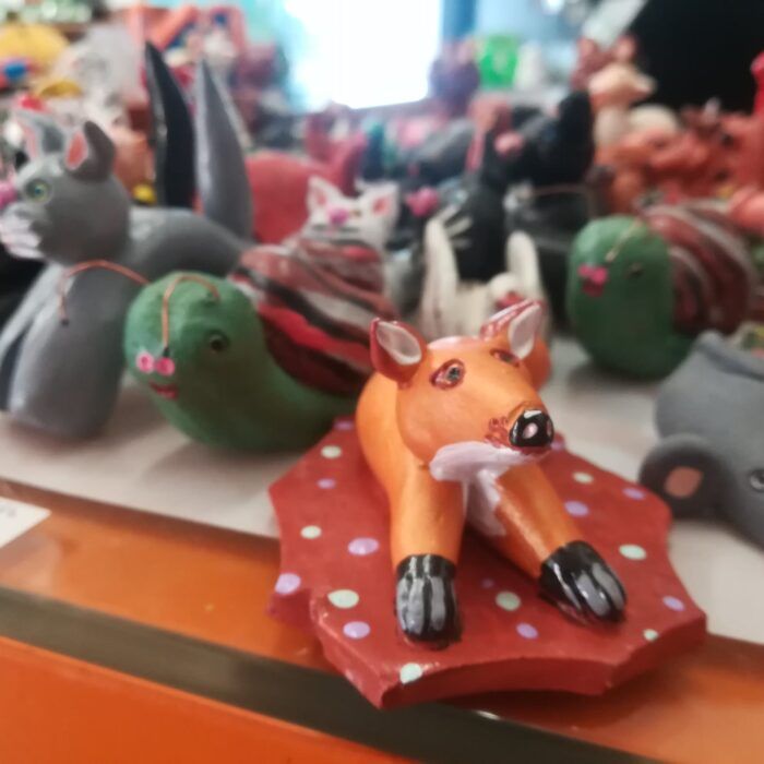 Modelagem em Barro de Animais